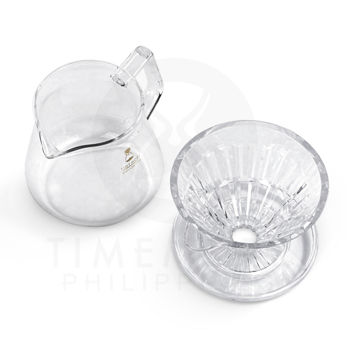 TIMEMORE 360ml Server PC Dripper 01 Filter Paper 01 100 Pcs Bundle