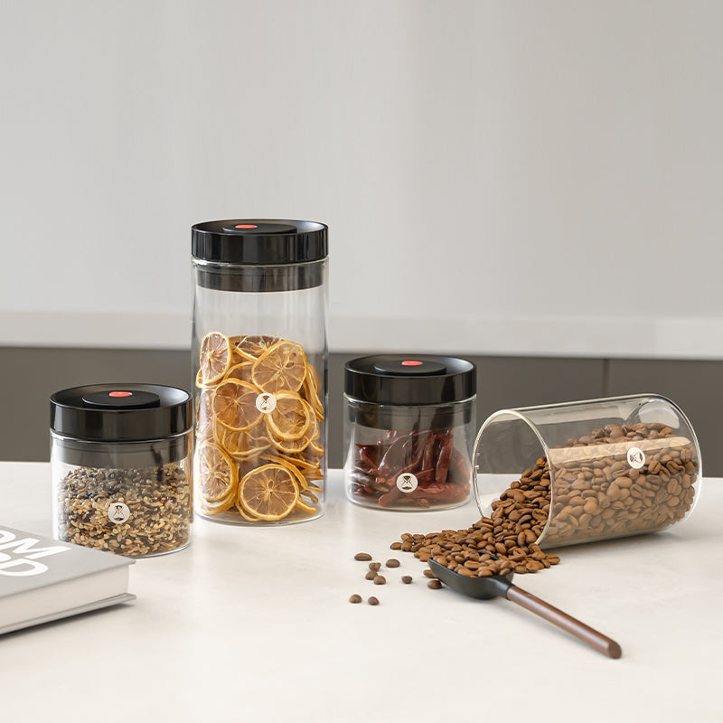 TIMEMORE Vacuum Sealed Glass Canister Jar