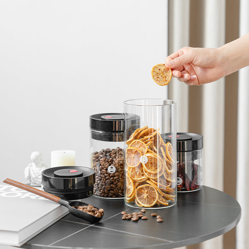 TIMEMORE Vacuum Sealed Glass Canister Jar