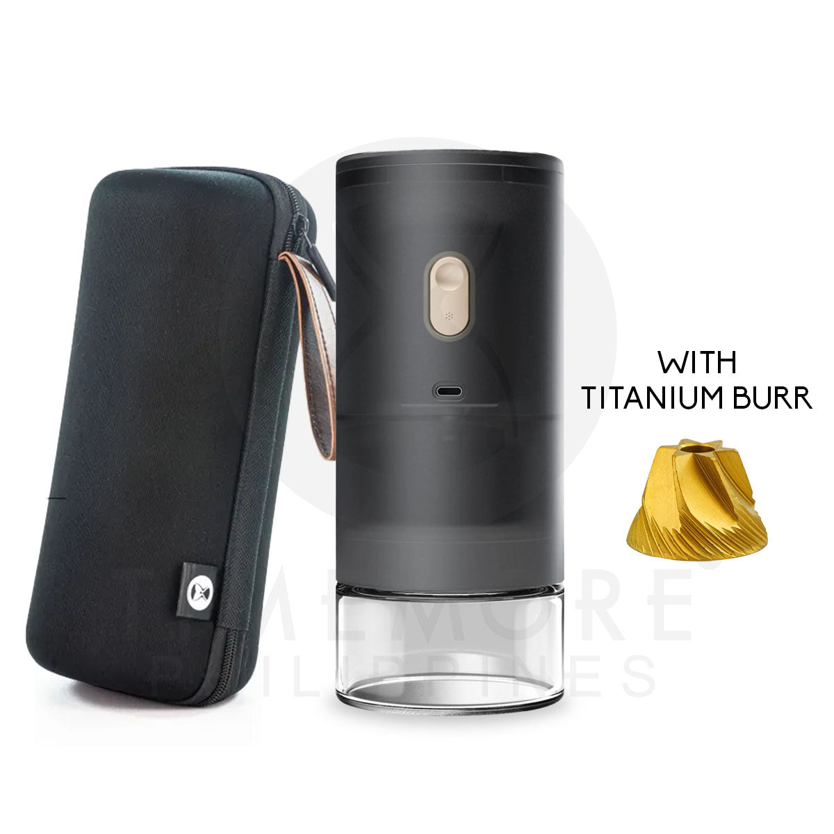 TIMEMORE Grinder Go Portable Electric Grinder with Titanium Coated Burr