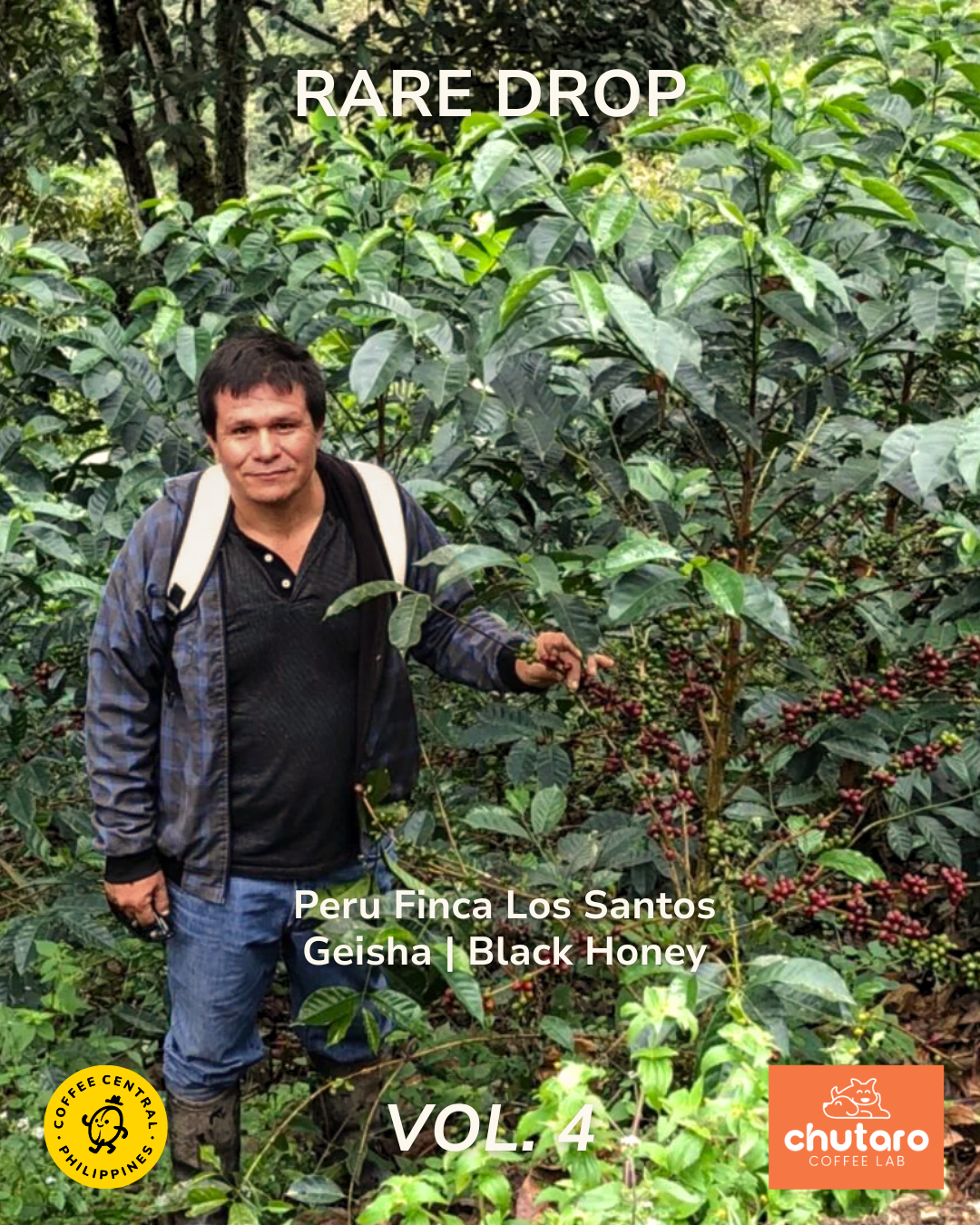 [PRE-ORDER] PERU - FINCA LOS SANTOS - GEISHA BLACK HONEY 150g