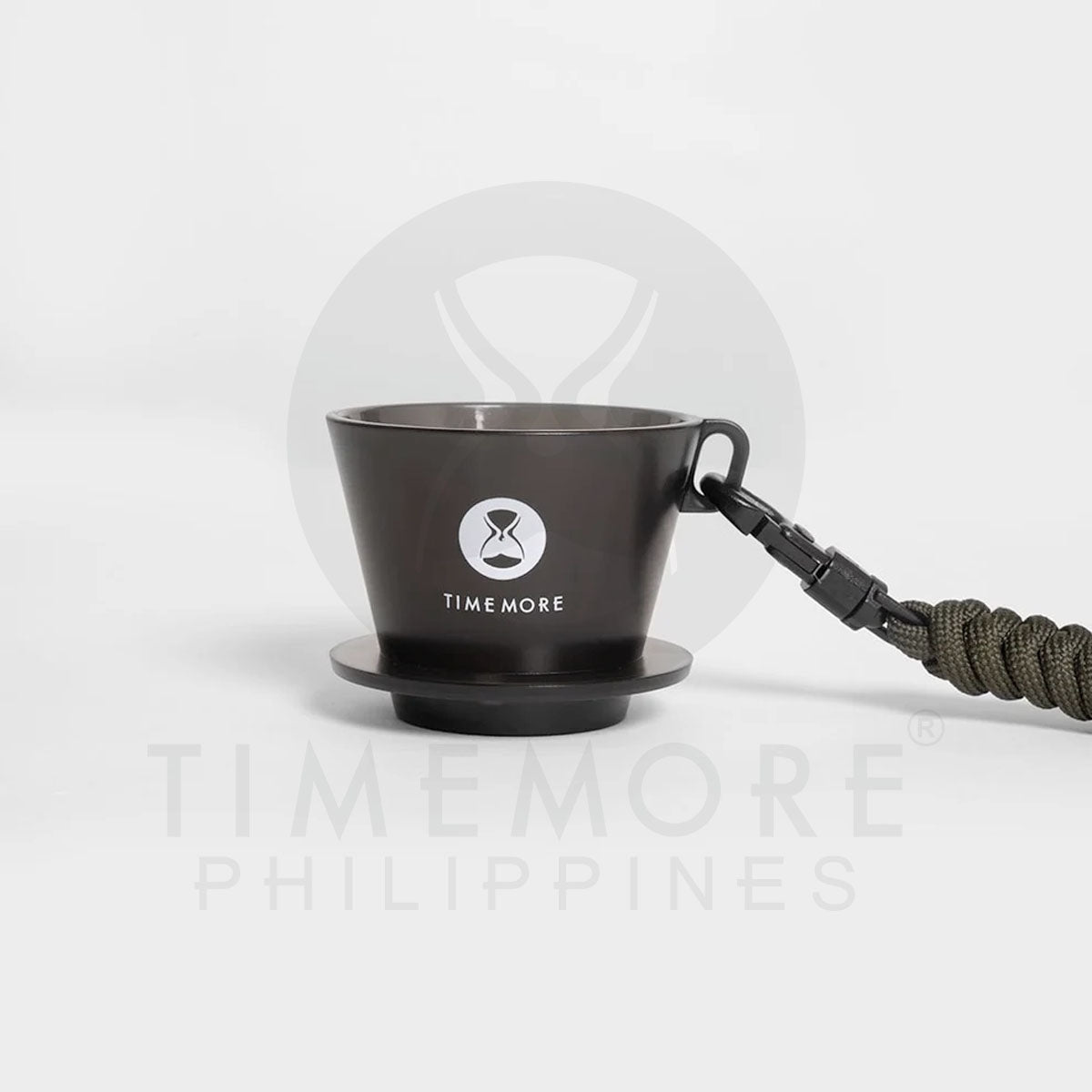 TIMEMORE TASTING CUP TRANSPARENT BLACK WITH LANYARD