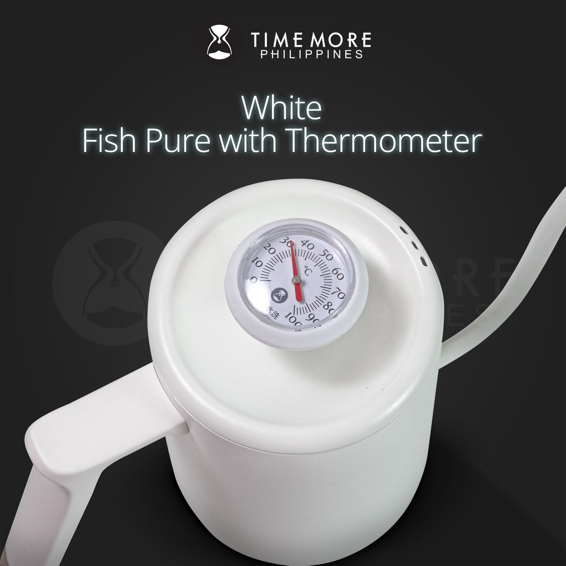 TIMEMORE Fish Pure Manual Kettle  + Thermometer