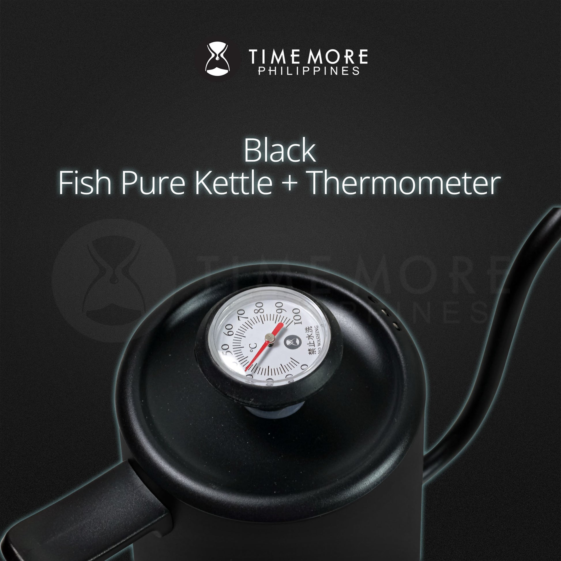 TIMEMORE Fish Pure Manual Kettle  + Thermometer