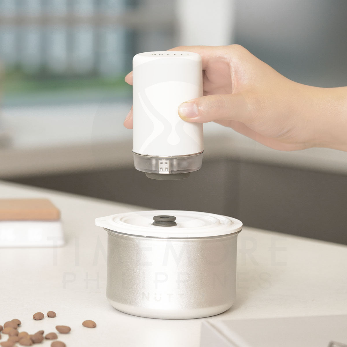 Nutti Air Pump with Aluminum Tank Large 250g