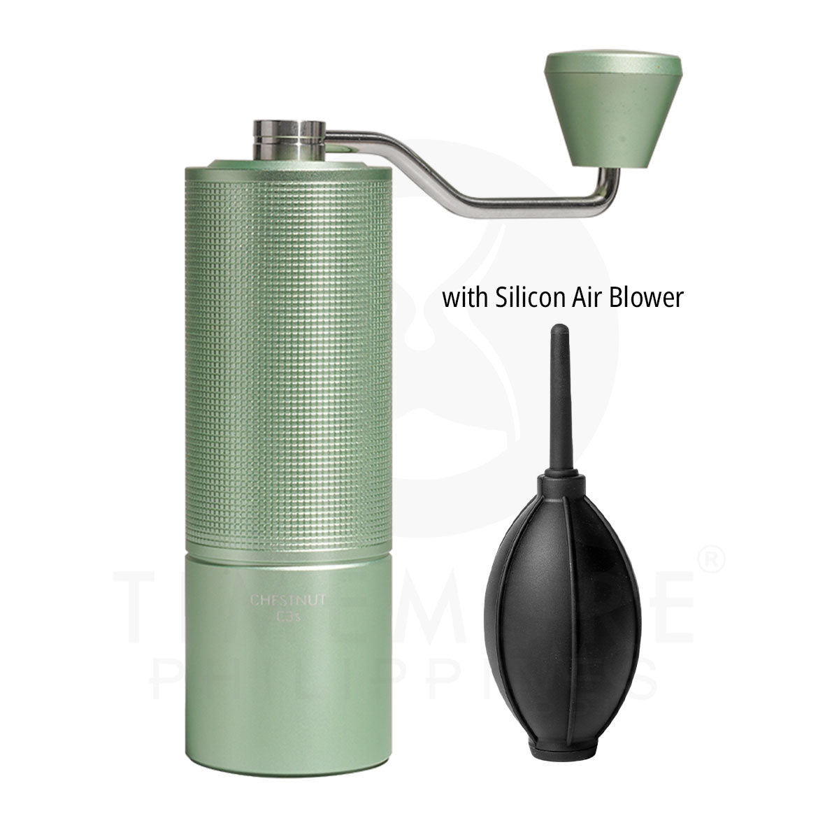 TIMEMORE C3S Manual Hand Grinder with Silicon Air Blower Bundle