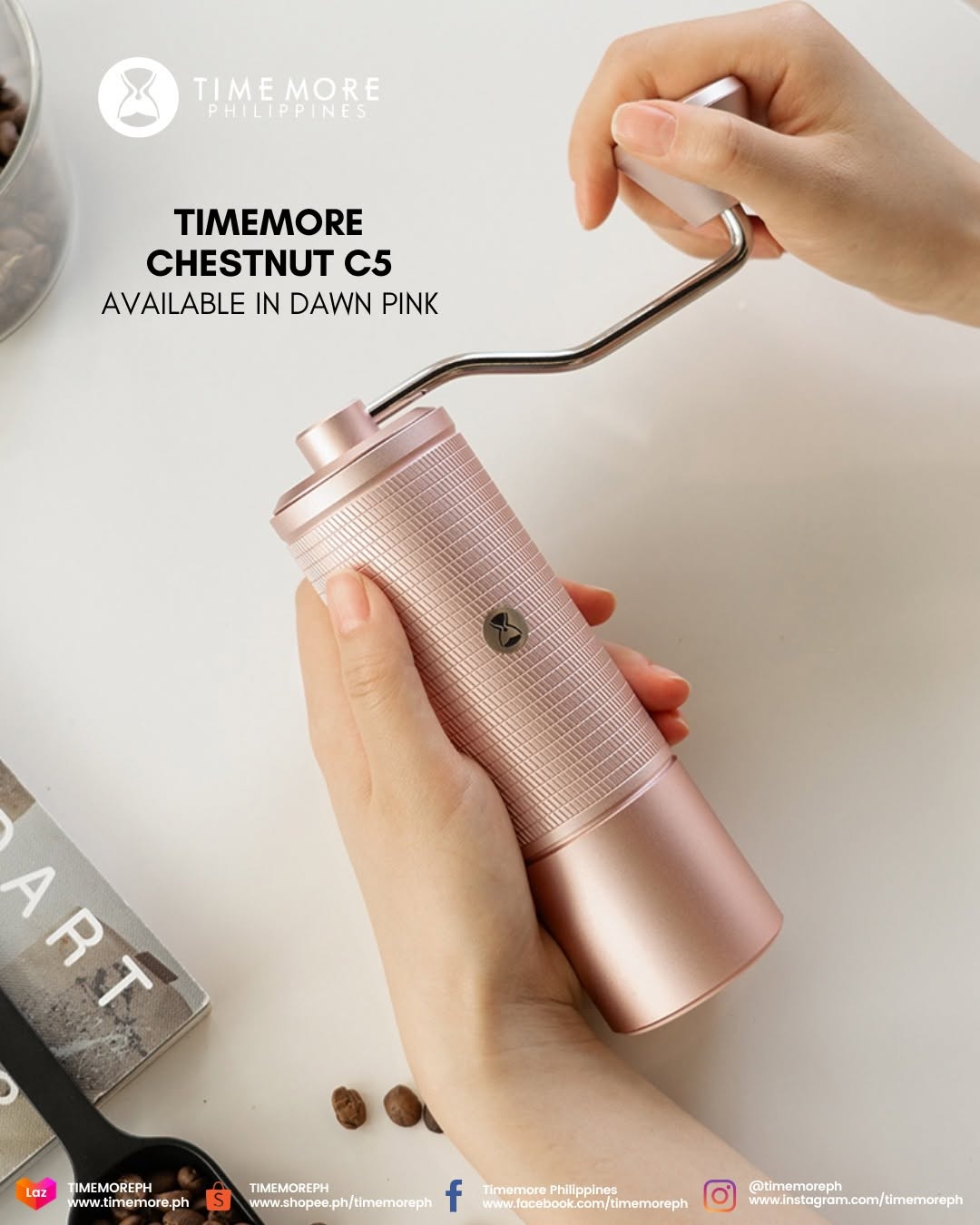 TIMEMORE Chestnut C5 Manual Coffee Hand Grinder