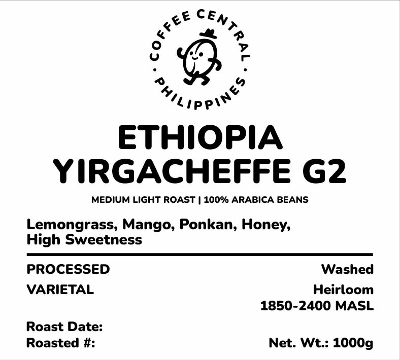 Ethiopia Yirgacheffe  G2 (Single Origin)