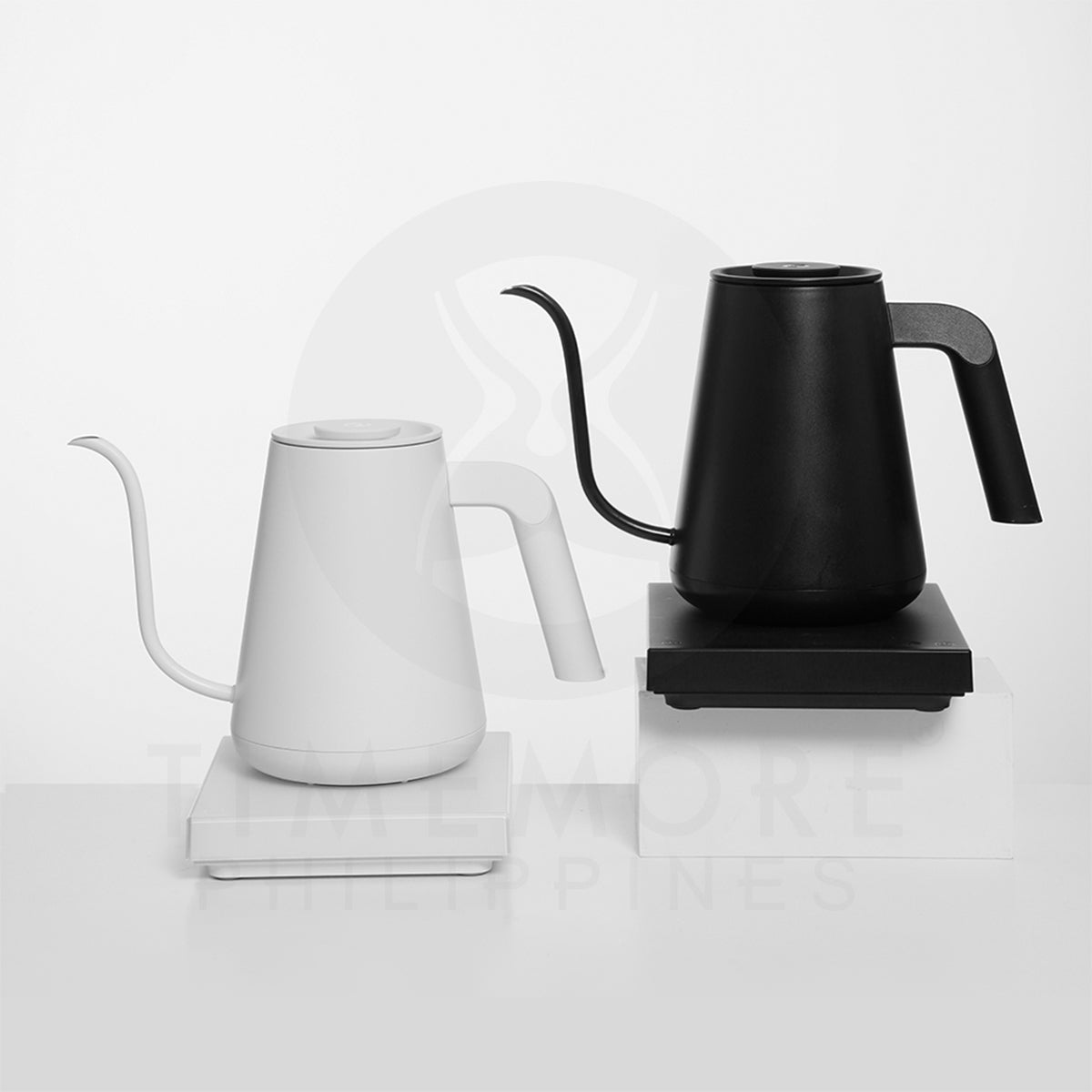 TIMEMORE Fish Pro Electric Pour Over Kettle 900ml Black Right Handed