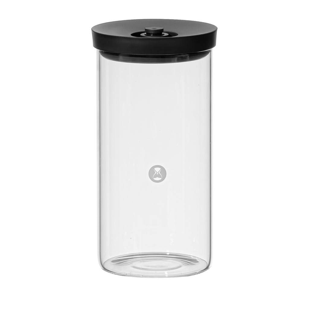 TIMEMORE Coffee Vacuum Canister 400ml 800ml 1200ml Black White Lid