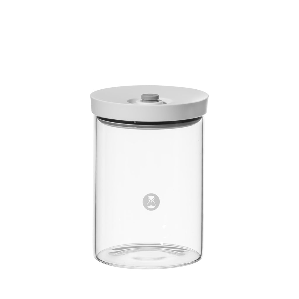 TIMEMORE Coffee Vacuum Canister 400ml 800ml 1200ml Black White Lid