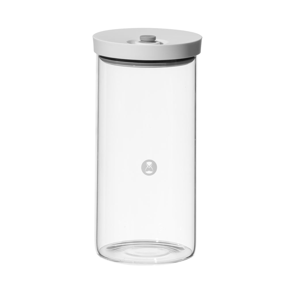 TIMEMORE Coffee Vacuum Canister 400ml 800ml 1200ml Black White Lid