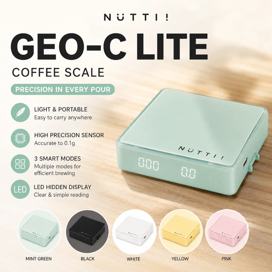 Nuttii Geo-C Coffee Scale Mini